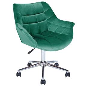 Chaise de bureau LABELLE Vert émeraude - Vert
