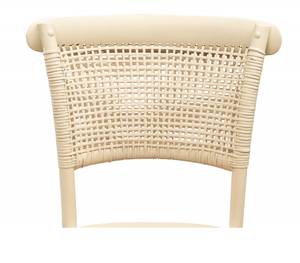 Chaise de cuisine -HARMONIE Style Blanc - Bois massif - Bois/Imitation - 50 x 88 x 45 cm