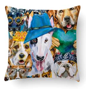 Kissen mit Digitaldruck Textil - 40 x 5 x 40 cm