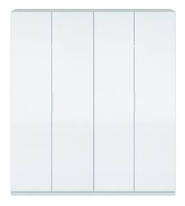 Vestiaire Knoxville Blanc Blanc - Bois manufacturé - 52 x 200 x 180 cm
