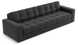 Sofa JUSTIN 4 Sitzplätze Grau