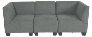 Modular 3-Sitzer Sofa Couch Lyo Grau