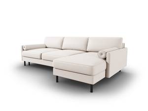 Schlaf-Ecksofa + Box SCOTT 5 Sitzplätze Beige