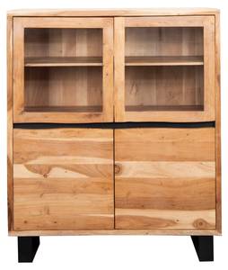 Highboard KYOTO II Beige - Massivholz - Holzart/Dekor - 118 x 16 x 45 cm