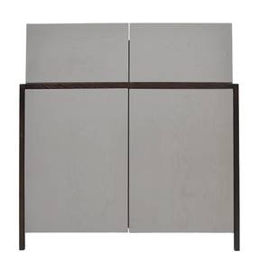 Designer Kommode fürs Wohnzimmer BOSTON Braun - Massivholz - Holzart/Dekor - 105 x 100 x 35 cm