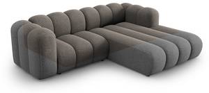 modulares Ecksofa LUPINE 3 Sitzplätze Grau