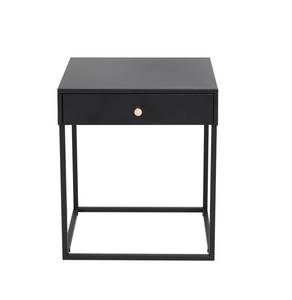 Table de chevet Bakal Noir - Noir brillant