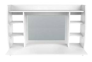 Coiffeuse murale ML-Design Set Blanc - Bois manufacturé - 49 x 75 x 110 cm