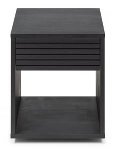 Table de chevet Emma Noir - Bois massif - Bois/Imitation - 40 x 50 x 38 cm