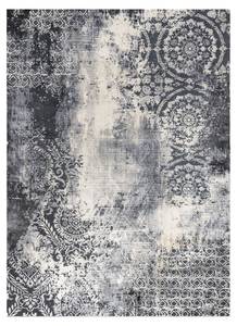 Modern Vinci 1991 Teppich Rosette Grau - Textil - 180 x 1 x 270 cm
