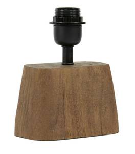 Pied de lampe Kardan Marron - Bois manufacturé - 10 x 21 x 16 cm