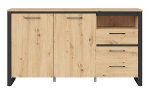 Kommode Dodson Beige - Holzwerkstoff - 160 x 90 x 41 cm