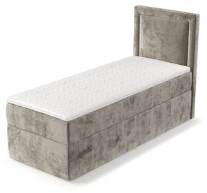 Boxspringbett Indeo Beige - Breite: 100 cm - H2