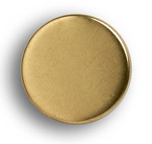 Magnet-Set, 4-tlg., extra stark, gold Gold - Metall - 3 x 1 x 3 cm