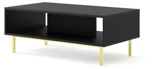 Table basse RAVENNA B CT90 Noir - Doré