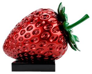 Sculpture moderne Just Add Cream Vert - Rouge - Pierre artificielle - Matière plastique - 26 x 20 x 36 cm