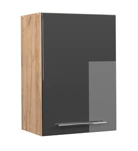 Hängeschrank Fame-Line 38379 Hochglanz Anthrazit - Sonoma Eiche Trüffel Dekor - 50 x 72 cm