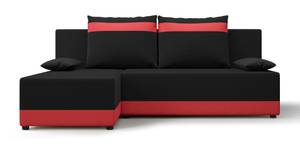 Ecksofa TOLEDI Rot - Ecke davorstehend links