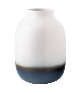 Vase Lave Home Blau - Weiß - Keramik - 16 x 22 x 16 cm