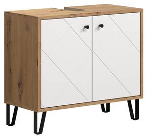 Waschbeckenunterschrank Touch Braun - Holzwerkstoff - 69 x 69 x 61 cm