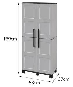 Mehrzweckschrank für den Außen- oder Tiefe: 68 cm