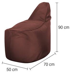 Sitzsack Gaming Chair 70x50x90cm - 220L Braun