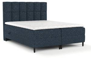 Premium Boxspringbett Anabelle Blau - Breite: 180 cm