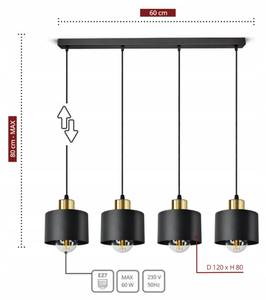 Classic Spot IV Pendelleuchte Tiefe: 60 cm