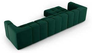 modulares Ecksofa SERENA 5 Sitzplätze Dunkelgrün