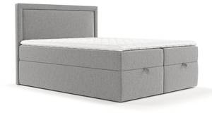 Premium Boxspringbett Pao Grau - Breite: 140 cm