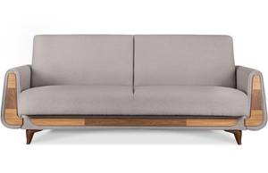 GUSTAVO Sofa 3-Sitzer Grau