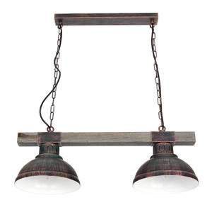 Lampe à suspension HAKON Bois - Profondeur : 60 cm