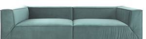 BIG CUBE Sofa Blau - Textil - Holz teilmassiv - 300 x 66 x 122 cm