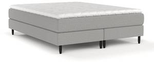 Boxspringbett Rowan Grau - Breite: 180 cm