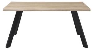 Table VEYA Beige - Bois manufacturé - 90 x 76 x 160 cm