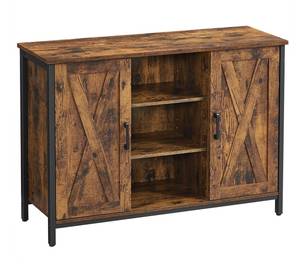 Sideboard Braun - Holzwerkstoff - 35 x 70 x 100 cm