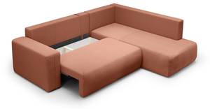 Ecksofa Selore XL L Form Orange