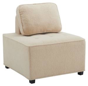 Einzelsofa 2er-Set Mercury Ⅱ Beige - 2 Kissen