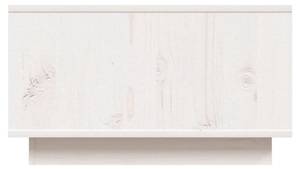 Couchtisch D307 Weiß - Massivholz - 56 x 32 x 55 cm