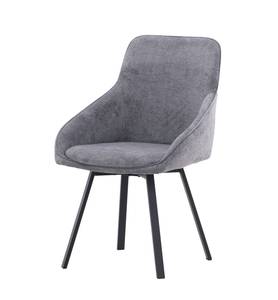 Chaise de salle à manger Rosie lot de 2 Gris