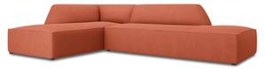 Ecksofa RUBY 4 Sitzplätze Hochglanz Rot