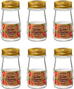 Weckjar Quattro Stagioni 6er Set Naturfaser - 2 x 12 x 7 cm