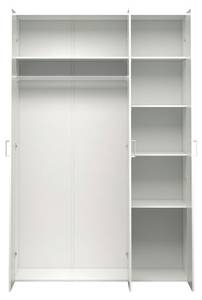 l' armoire Spell Blanc - En partie en bois massif - 116 x 175 x 49 cm