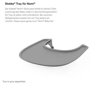Tray für Nomi® Stuhl Schwarz
