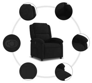 Fauteuil inclinable 3032268-2 Noir