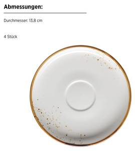 Kaffeetassen-Set Pintar 8-tlg. Beige - Braun