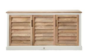 Buffet Pacifica Blanc - Bois massif - 182 x 91 x 50 cm