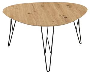 Table basse Tampa Marron - En partie en bois massif - 80 x 41 x 78 cm