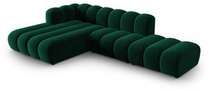 modulares Ecksofa LUPINE 5 Sitzplätze Dunkelgrün