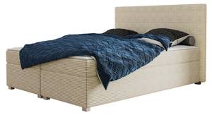 Boxspringbett Simple Cord Beige - Breite: 185 cm